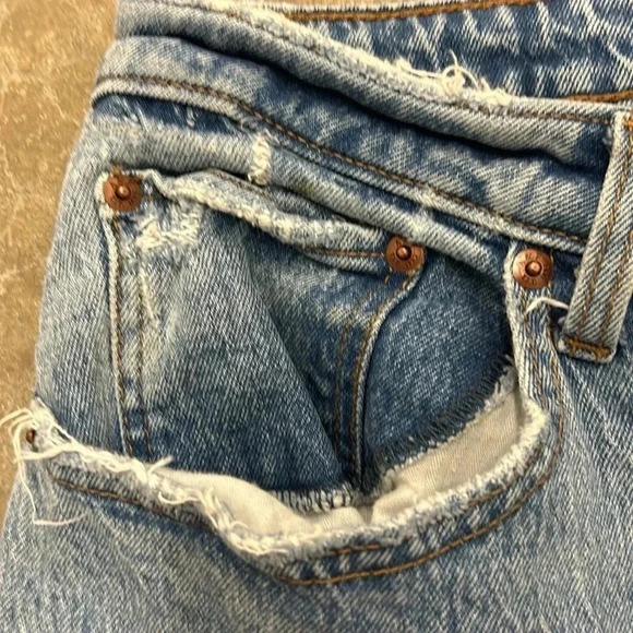 Abercrombie & Fitch 90s relaxed jeans high  rise - Picture 6 of 9